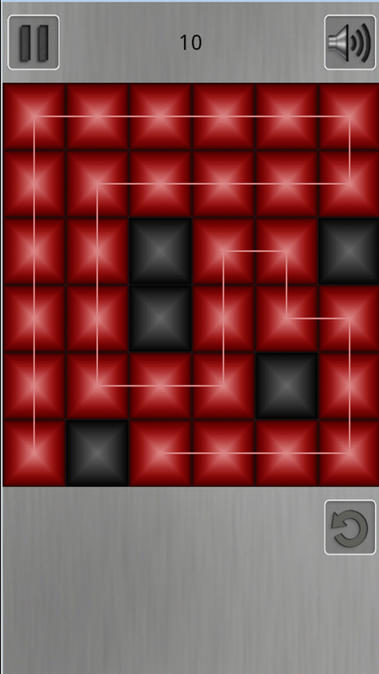 #5. ZigZag Puzzle. Red and black (iOS) Podle: Ruslan Goncharenko
