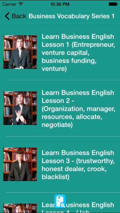 Screenshot #3 pour Business English - Vocabulary & Lessons in Context