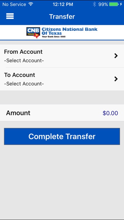 Citizens National Bank of Texas App