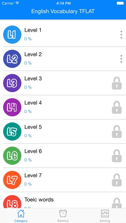 Learn English Vocabulary TFlat screenshot-3