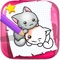 Draw The Cats & Kittens On Coloring Books Lite