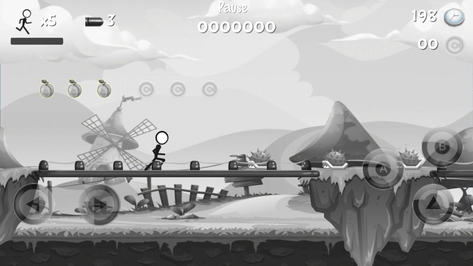 #1. Running in the Darkness (iOS) 由: Wirat Olanraktham