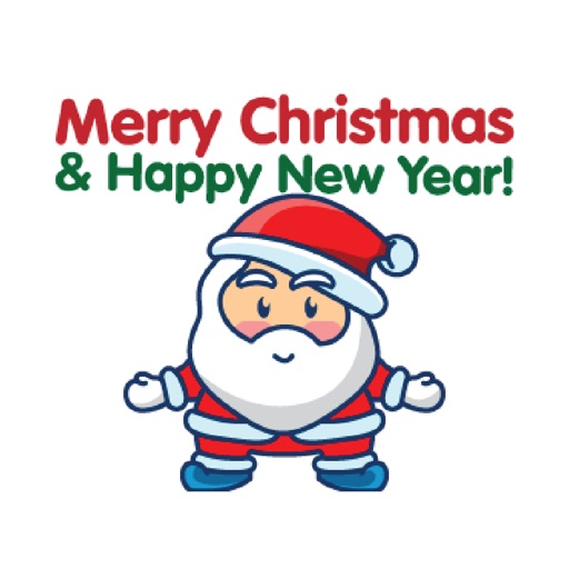 Animated Cute Santa Claus Sticker icon