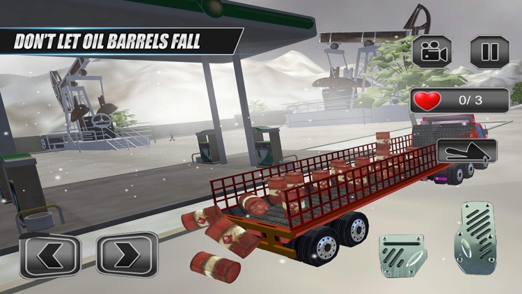 Extreme Winter Drive: Snow Oil Tanker Supply Truck