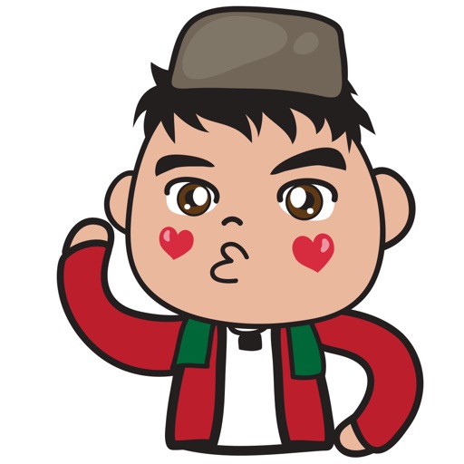 Anwar betawi guy for iMessage Sticker