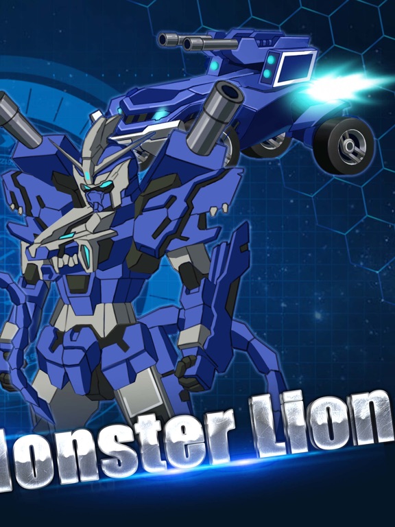 Screenshot #5 pour Slash Lion: Robot Monster Building and Fighting