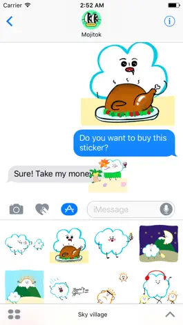 Game screenshot Sky village Stickers mod apk