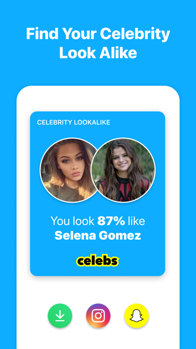 Celebs - Celebrity Look Alike screenshot 1