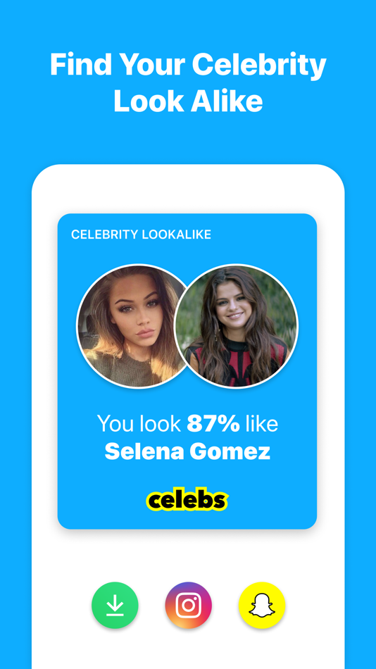 Celebs - Celebrity Look Alike - 1.3.49 - (iOS)