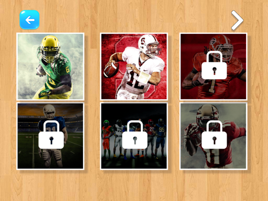 American Football Jigsaw Puzzle For NFL Champions iPad screenshot