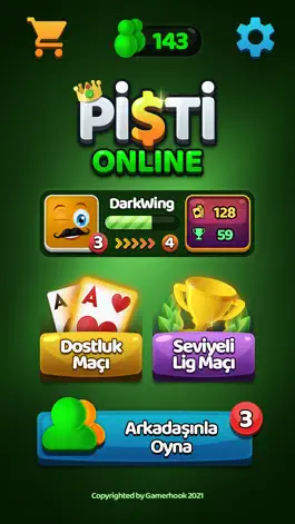 Game screenshot Pisti Online Lig apk