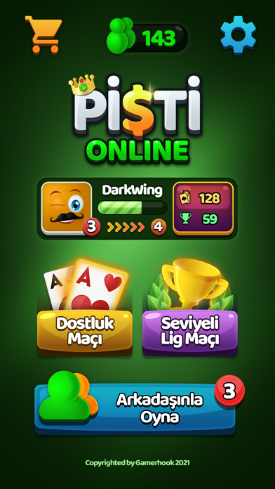 Pisti Online Lig Screenshot