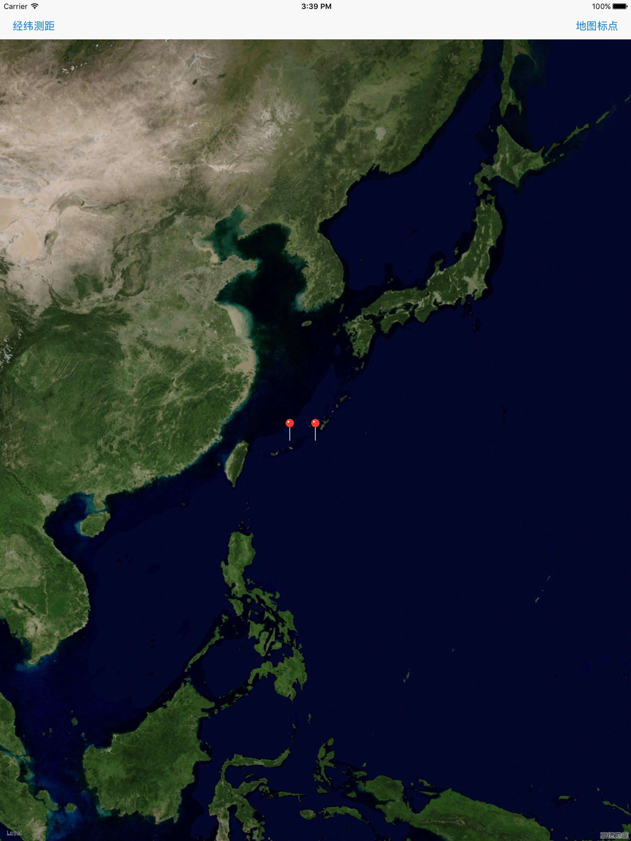 经纬度标点 screenshot 4
