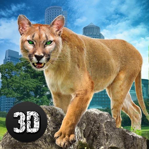 Angry Puma Revenge: City Attack Simulator icon