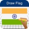 Draw amazing flag with step by step draw country flags like a personal drawing teacher, it will teach you how to draw lots of different objects and create amazing pictures
