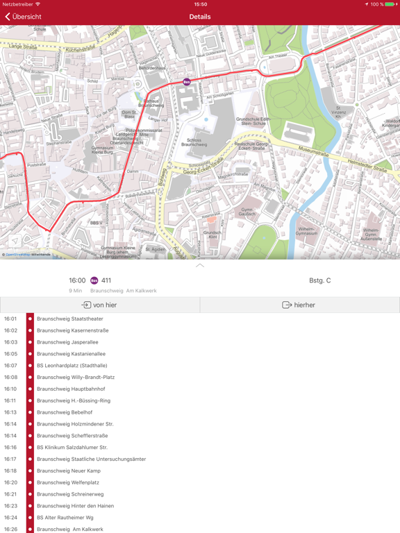 Screenshot #6 pour BSVG Netz