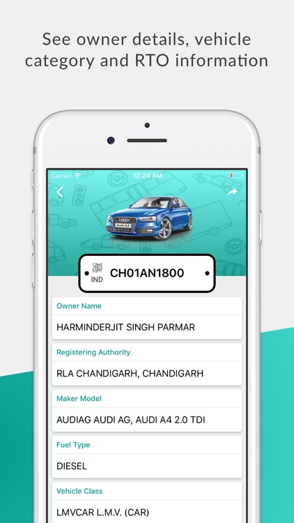 Car Info Vehicle Registration Details (RTO India)