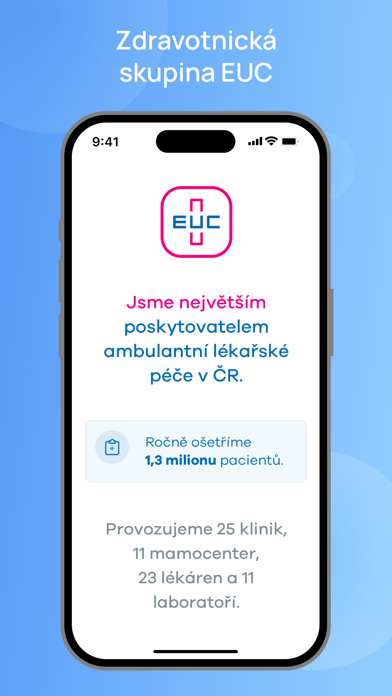 mojeEUC: klinika i léky online Screenshot