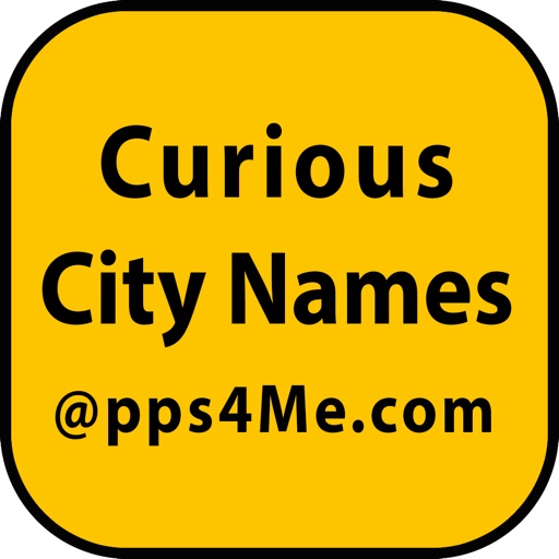 Curious City Names icon