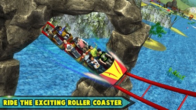 Screenshot #3 pour Theme Park Roller Coaster Ride