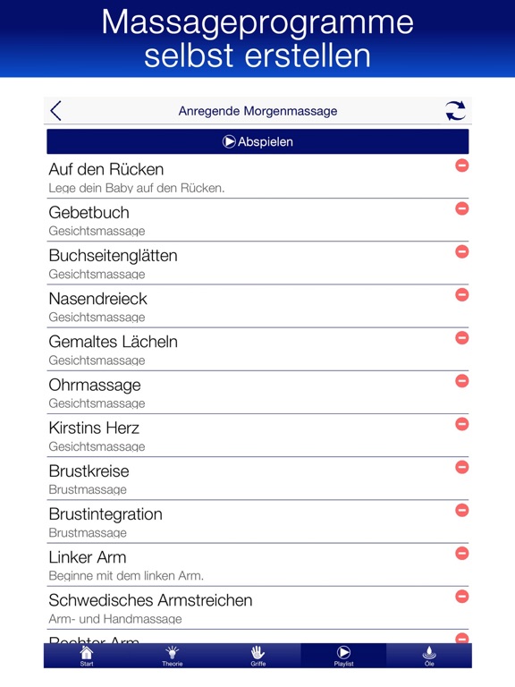 Screenshot #6 pour Babymassage mit Audioguide PRO