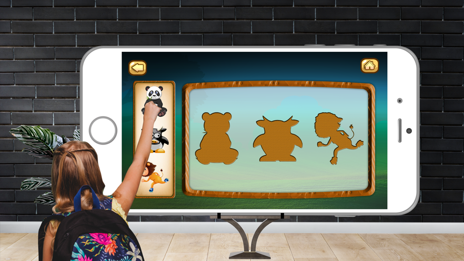 #7. Kids Animal Jigsaw Puzzles (iOS) By: Ramesh P