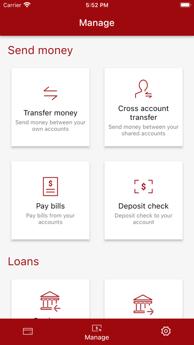 United CU Mobile Screenshot