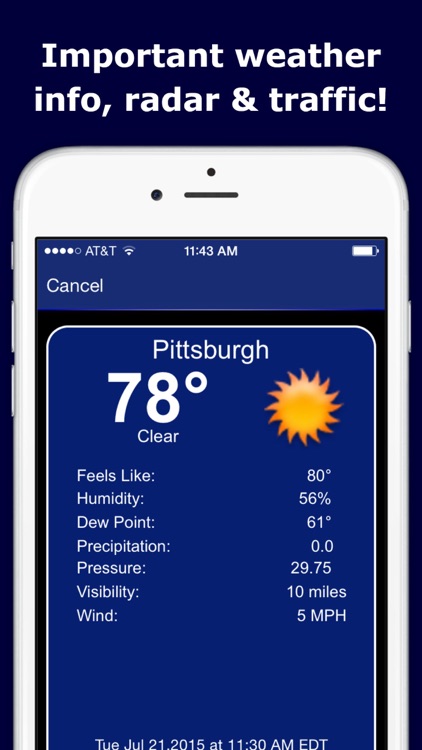 WPXI Channel 11 – Pittsburgh News, Weather, Video screenshot-3