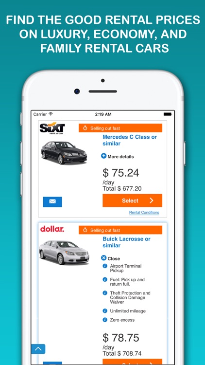 Car rental 24h screenshot-4