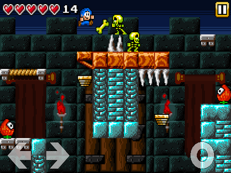 Bloo Kid - with ads official gameplay screenshot 2