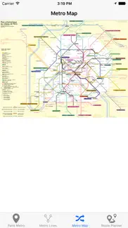 paris metro & subway iphone screenshot 4
