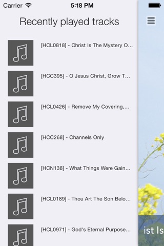 Hymns Radio screenshot 2