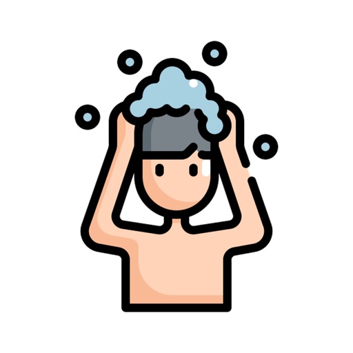 Hair Wash Stickers icon