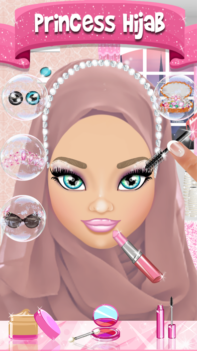 Screenshot #3 pour Princess Hijab Makeover Salon (Go Work, Shop etc)