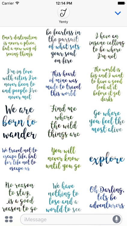 Wanderlust Traveller Messages screenshot-3