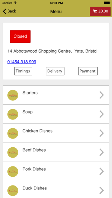 Screenshot #2 pour Fortune House Chinese Takeaway
