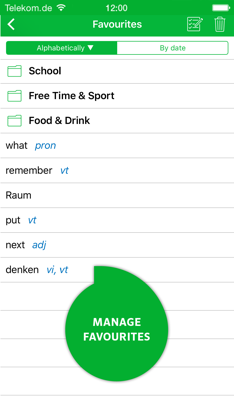 Dictionary German SCHOOL screenshot 3
