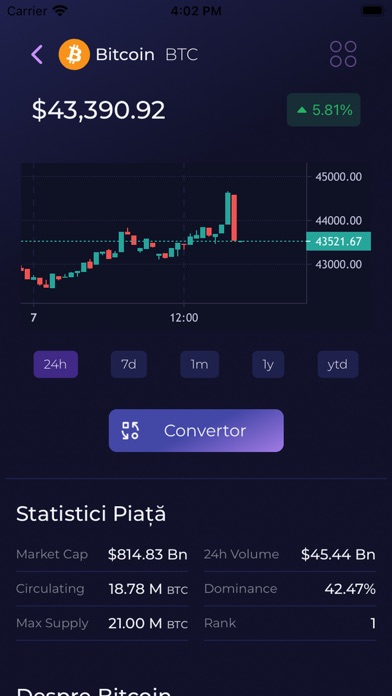 crypto.ro Screenshot