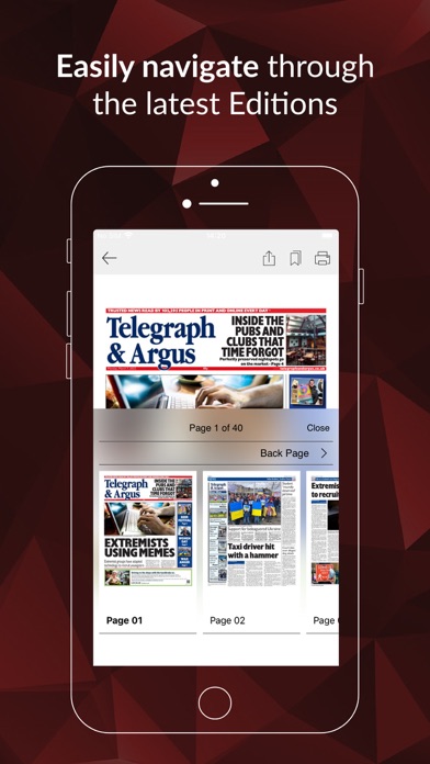 Bradford Telegraph & Argus Screenshot 2 - AppWisp.com Bradford Telegraph & Argus Screenshot 2 - AppWisp.com