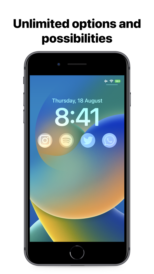 #4. LockLauncher Lockscreen Widget (iOS) Podle: INNOVATIVE DIGITAL TECHNOLOGIES LIMITED