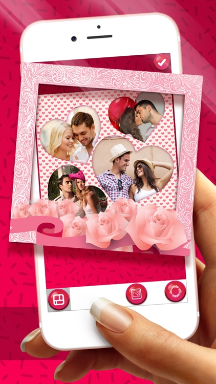 Valentine's Day Photo Collage – Love Frames