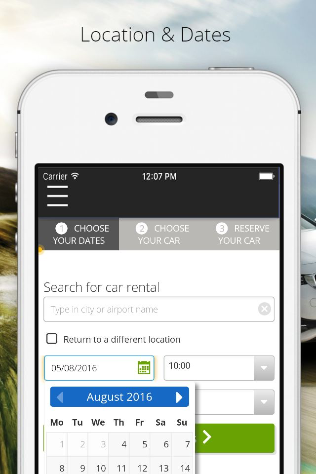 CarRentalchoice.com - Car Rental App