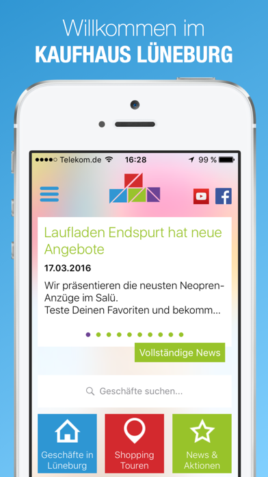Screenshot #1 pour Kaufhaus Lüneburg