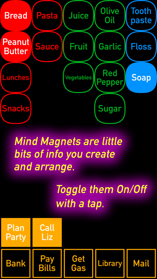 #2. Mind Magnets Info Organizer—Visual Grid Checklists (iOS) 게시자: Adams Immersive