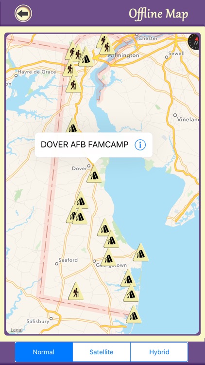 Delaware Campgrounds & Hiking Trails,State Parks
