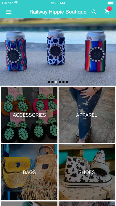 Railway Hippie Boutique Screenshot