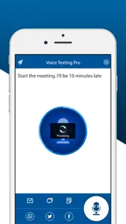 voice texting deluxe iphone screenshot 1