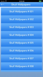 Amazing Skull Wallpapers HD screenshot #4 for iPhone