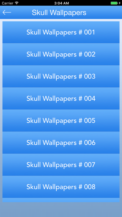Amazing Skull Wallpapers HD iPhone screenshot 4 - Photo & Video app