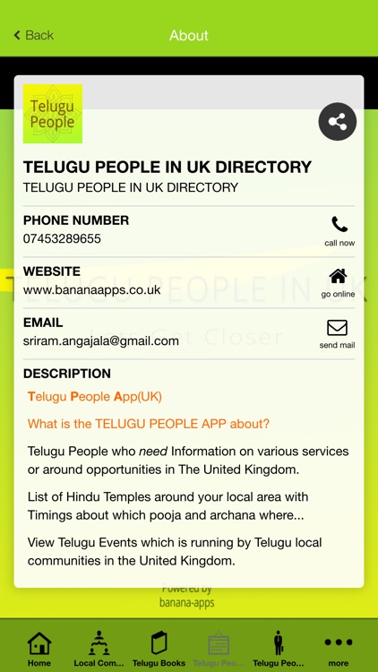 TELUGU PEOPLE IN UK screenshot-4